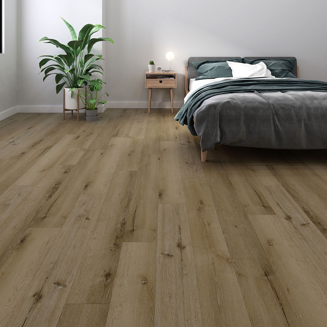 Natural Cedar Premium Click Vinyl SPC Plank Flooring – 6.5 mm