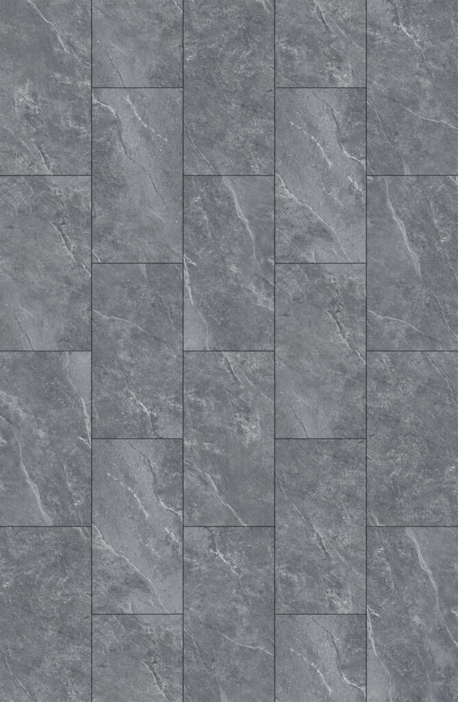 Grey Marble Effect Premium Click SPC Tile Flooring – 6.0 mm