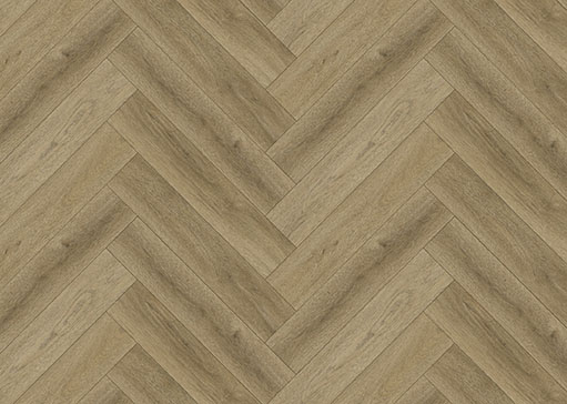 Golden Honey Oak Premium Click Vinyl SPC Herringbone Flooring – 6.5mm