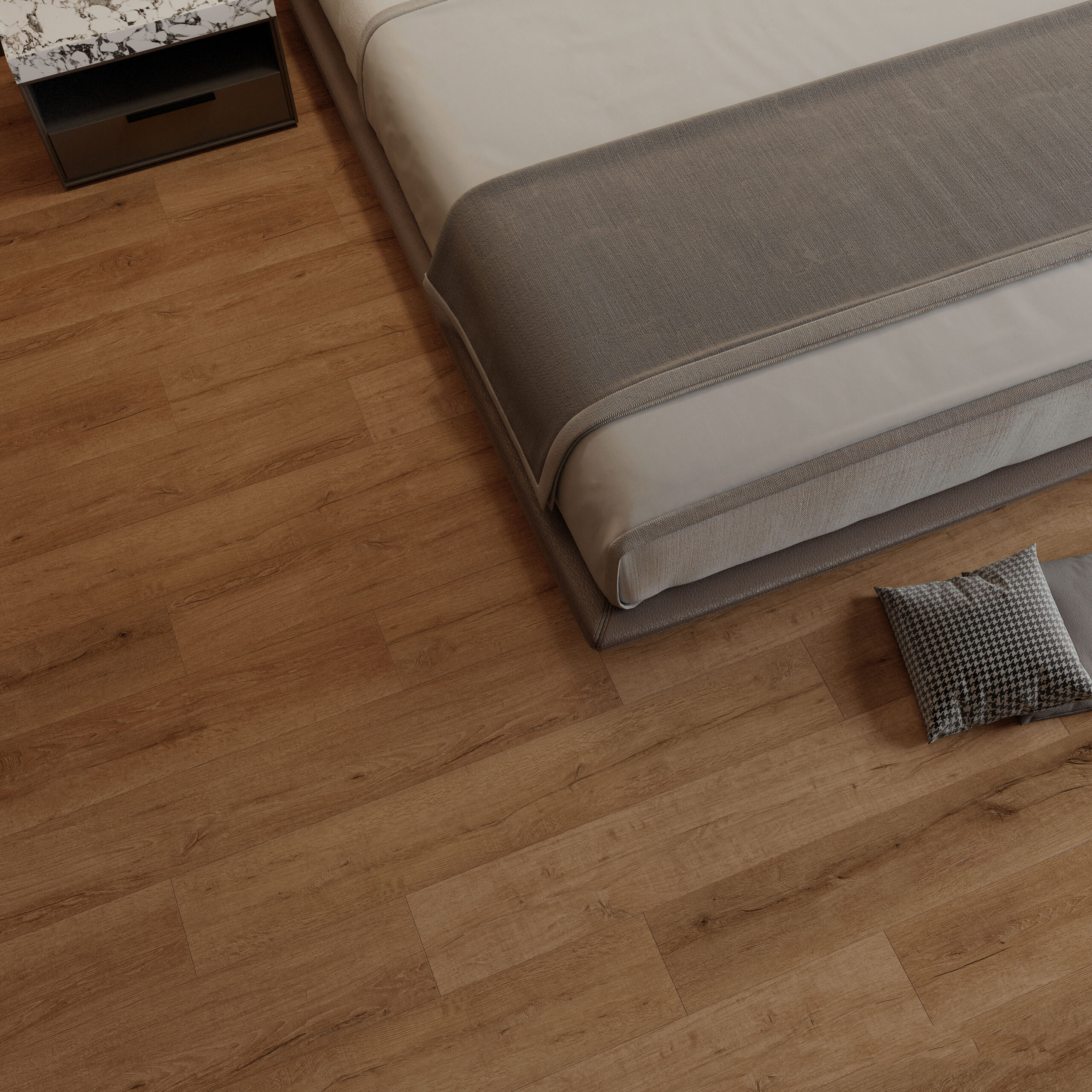 Chestnut Oak Premium Click Vinyl SPC Plank Flooring – 6.5mm